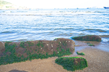 阳光海滩 阳光大海 海边云