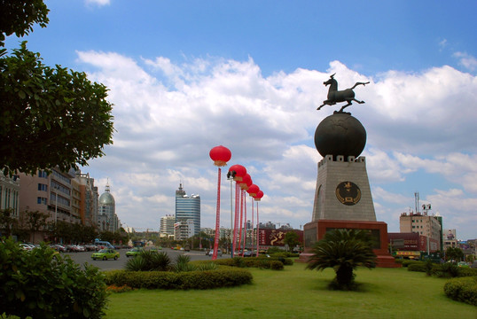 泸州城市街景