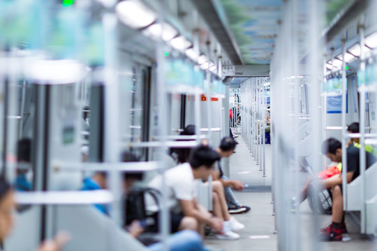 上海地铁车厢