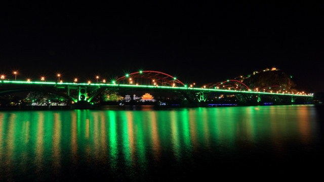 柳州 文惠桥 夜景