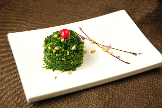 荠菜麦仁