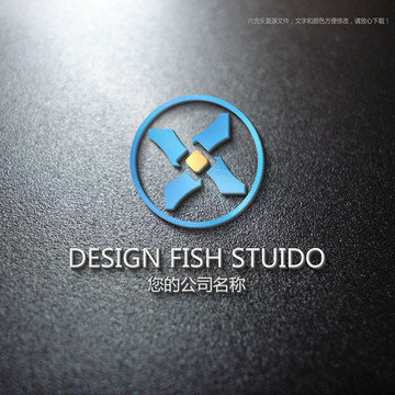 风车logo 金融logo