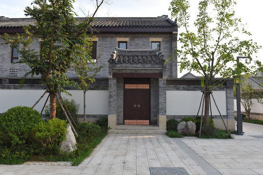 中式联排别墅
