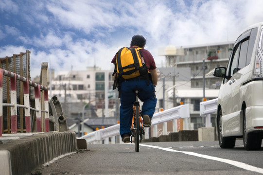 自行车旅行 城市交通
