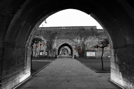 南京 老照片 南京城墙