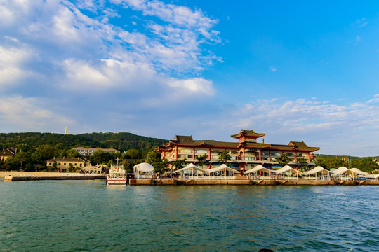 刘公岛旅游码头 石码头