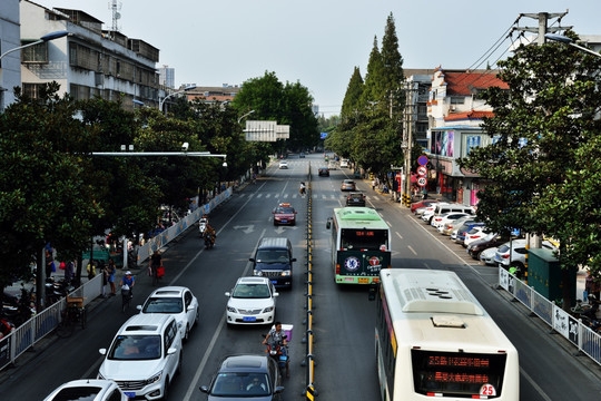 街景 城市道路 街道