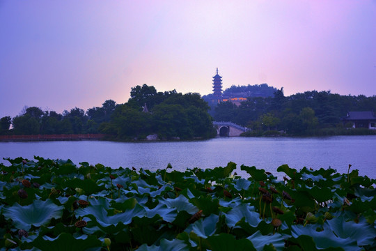 镇江金山寺风光