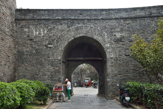 荆州古城墙 荆州