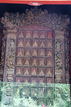 智化寺木雕藏经阁的全景
