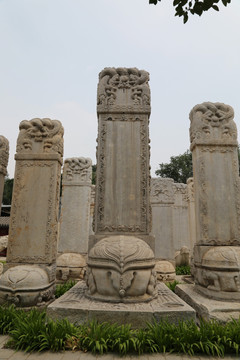 五塔寺石刻赑屃托碑石碑背面