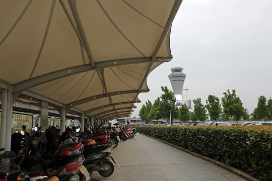 合肥机场 航站楼 地面交通
