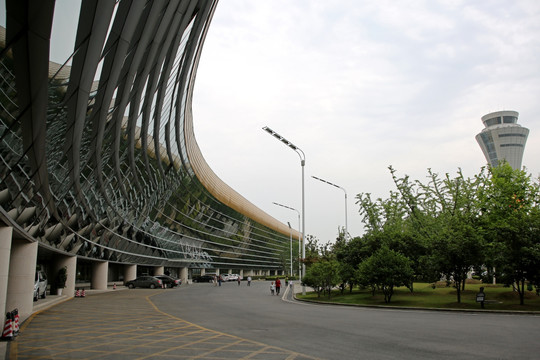 合肥新桥机场 航站楼 外景