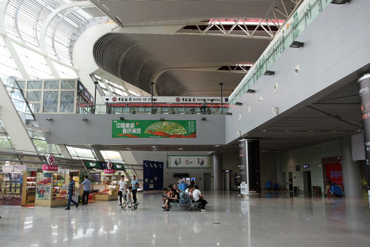 合肥新桥机场 航站楼内景
