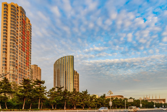 威海滨海中路街景