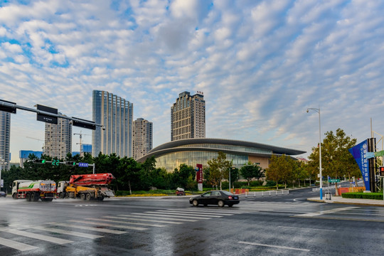 威海滨海中路街景