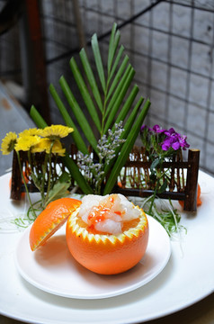 新奇士橙炖雪蛤