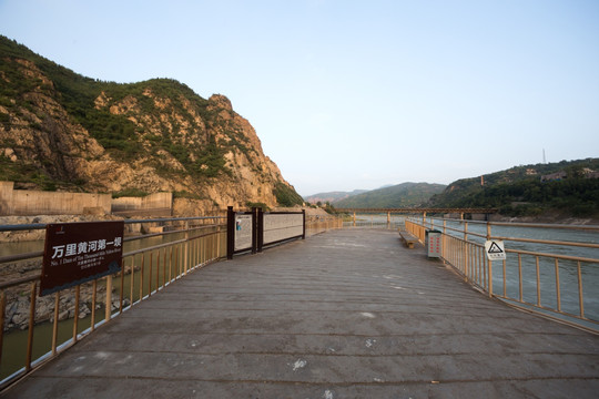 黄河三门峡大坝风景区