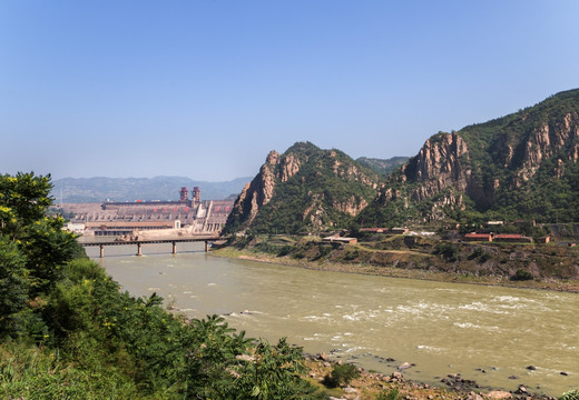 黄河三门峡大坝风景区