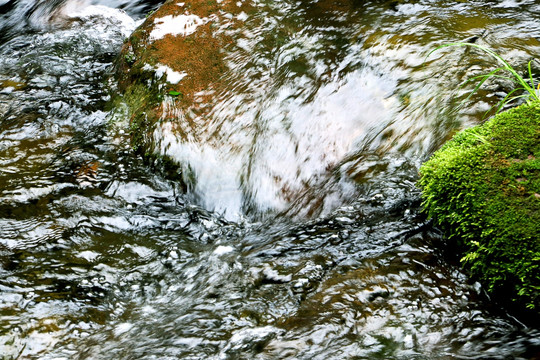 小溪流水