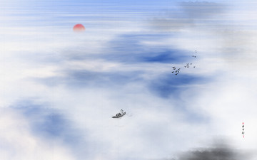 山水画