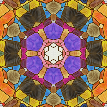 染色玻璃