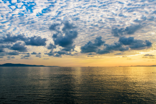 威海湾晨曦