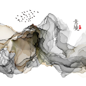 水墨画