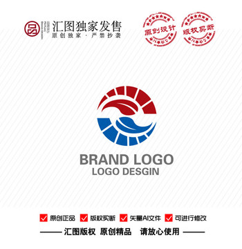 原创八卦叶子LOGO