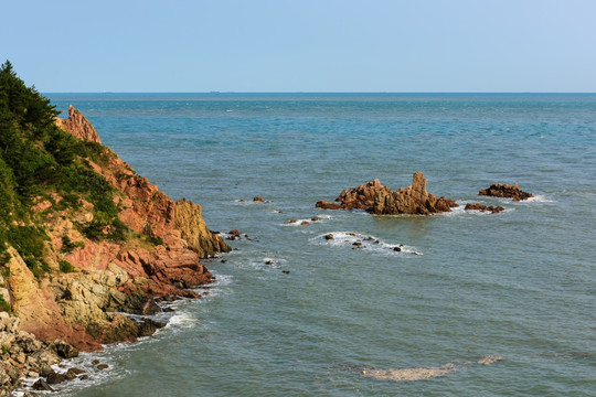 成山头 海岸礁石