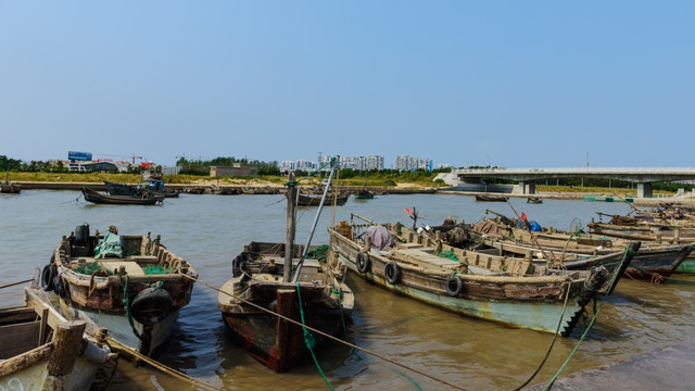 渔船码头 南海新区