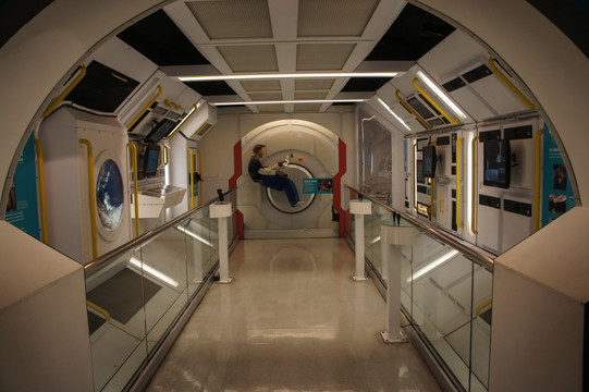航天飞船模型舱 芝加哥博物馆