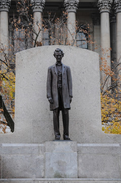 美国总统林肯墓