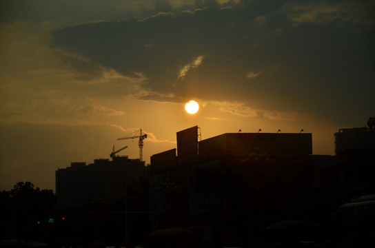 夕阳