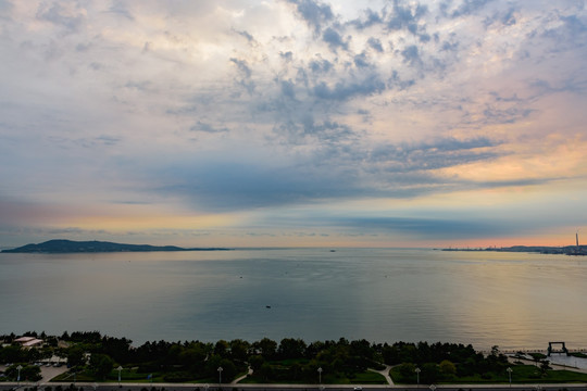 威海湾晨曦