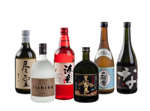 日本烧酒 分层图