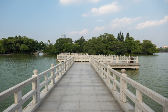 惠州西湖九曲桥