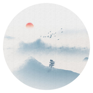 水墨画