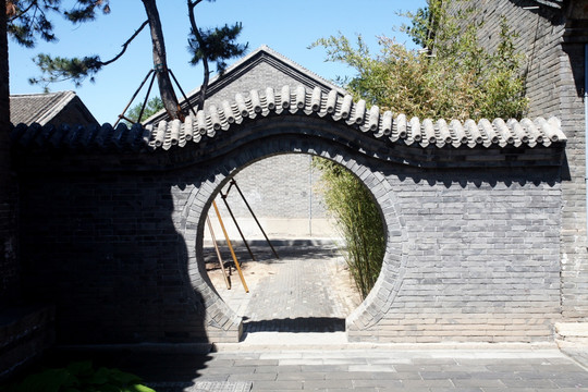 独乐寺 寺庙 古建筑 蓟县