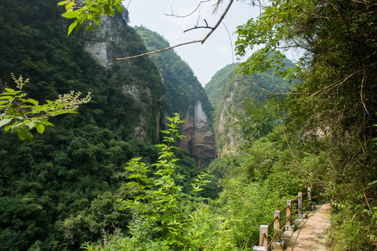 石柱沟原始风貌