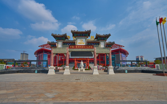 建筑里的中国红 高清大画幅