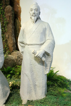 杜荀鹤雕像