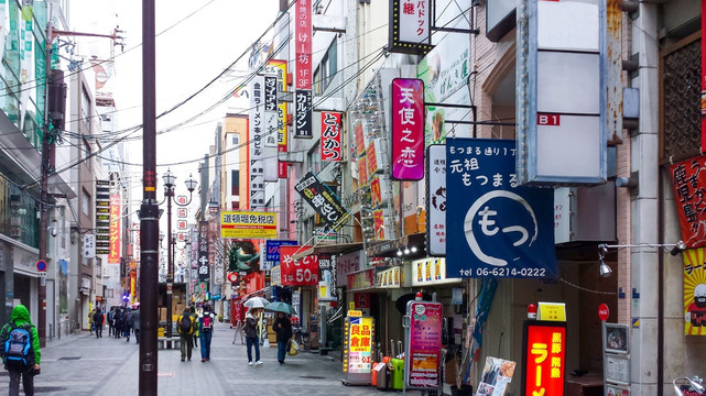 日本大阪街景