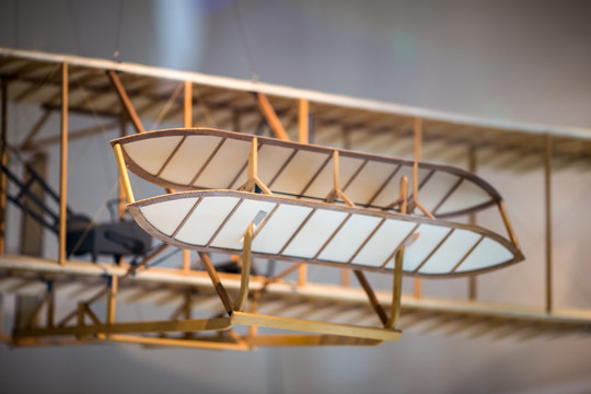 飞机尾翼模型