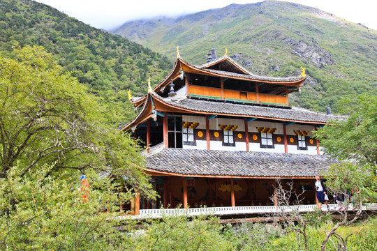 黄龙风景区 黄龙寺