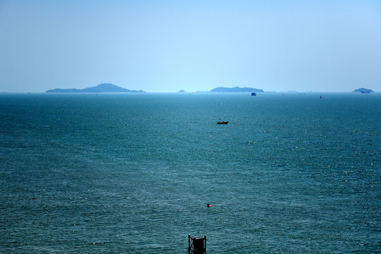 厦门 海景 海浪 海岛 波涛