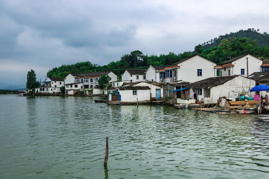 临水而居 江南风景 宁波农村