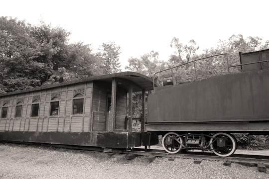 民国时期的老火车