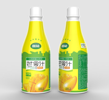 芒果汁 平面原文件 饮料包装