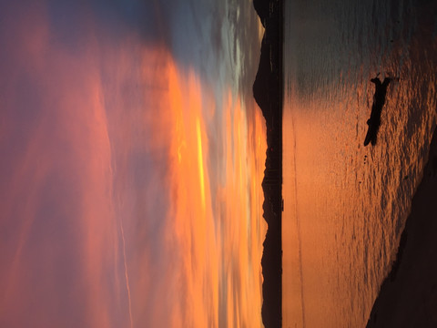 晚霞 夕阳